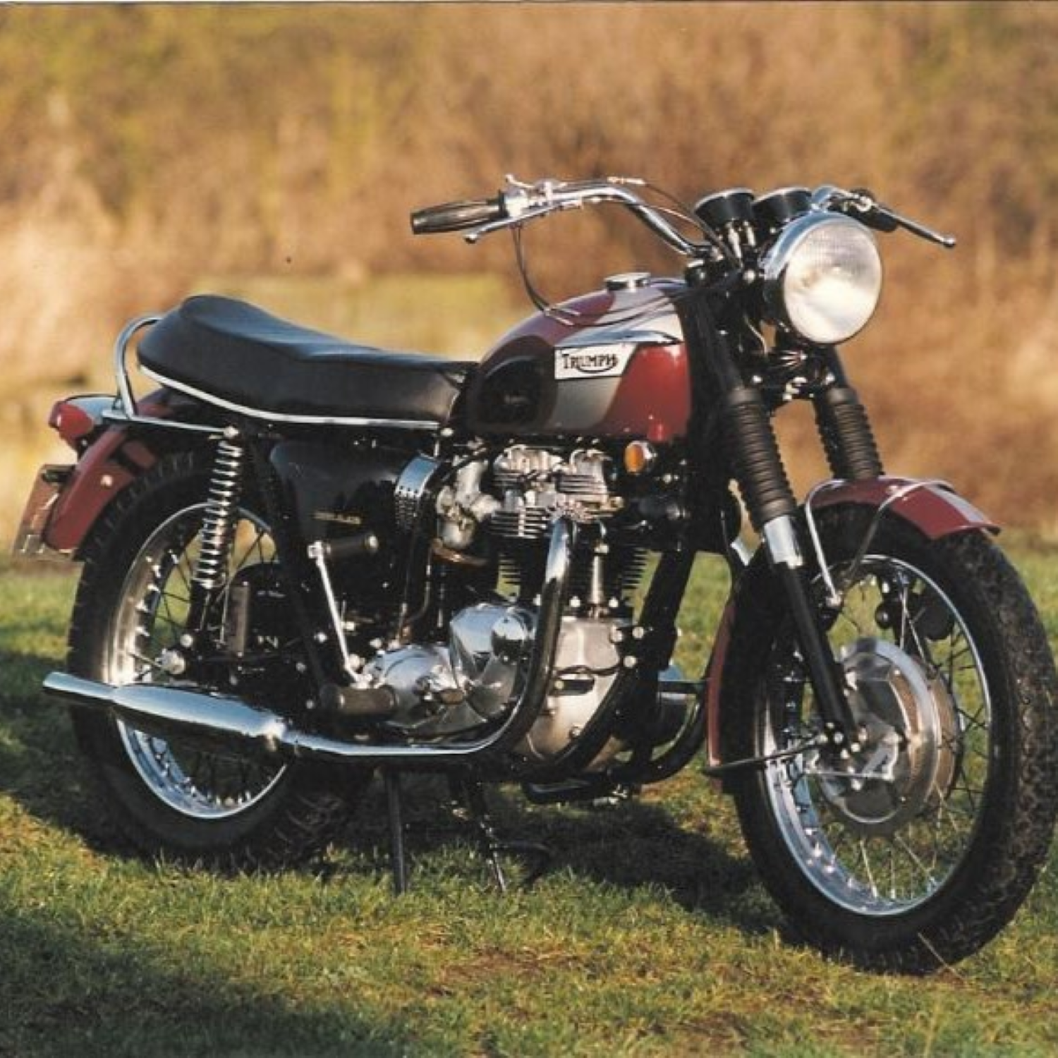 Triumph Astral Red Paint Product